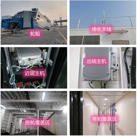  感城镇海上游轮轮船渔船覆盖案例